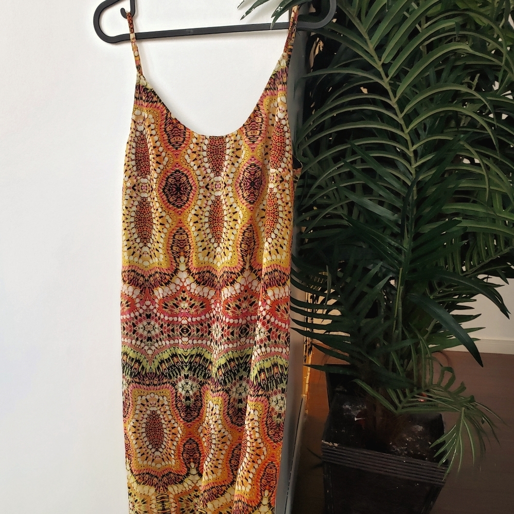 Lovely Printed Maxi slip dress